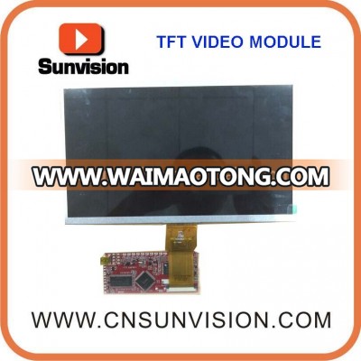 9 inch TFT video book module,lcd video book module for video greeting card