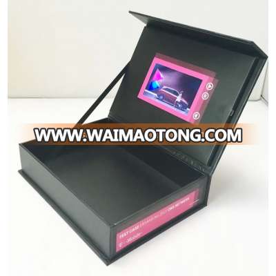 Factory supply High quality handmade 1800gsm different type video packing box